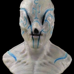 Archangel Silicone Mask (Ethereal w/ UV Blue)