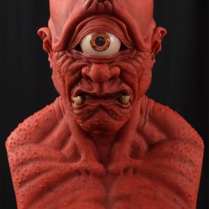 Balor the Cyclops Silicone Mask (Red)