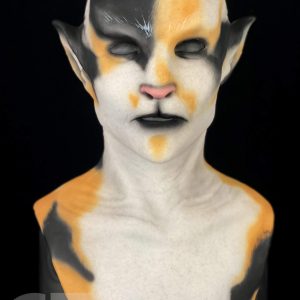 Bast the Cat Silicone Mask (Calico)