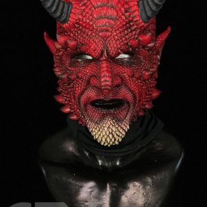 Belial Silicone Mask (Face Only Red)