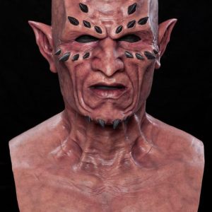 Abaddon the Demon Silicone Mask (Rust)