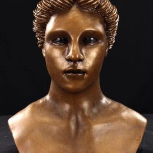 Artemis the Statue Silicone Mask (Bronze)