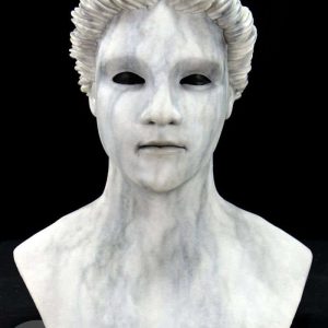 Artemis the Statue Silicone Mask (Marble)