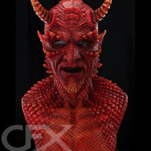 Belial The Demon Silicone Mask (Ember)